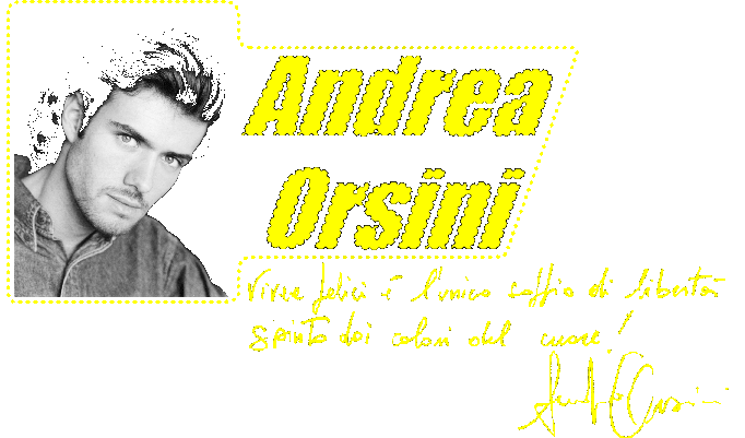 Vivere felici è l'unico soffio di libertà spinto dai colori del cuore. Andrea Orsini